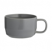 Чашка для каппучино Cafe concept, 400 мл, темно-серая