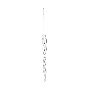 Набор ёлочных украшений Tkano New Year Essential Fancy Icicles и Icy Sparkles, 12 шт.
